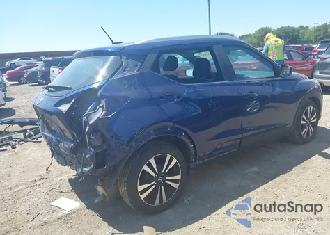 2020 Nissan Kicks Sv Xtronic Cvt from USA, damaged, VIN 3N1CP5CV0LL516687